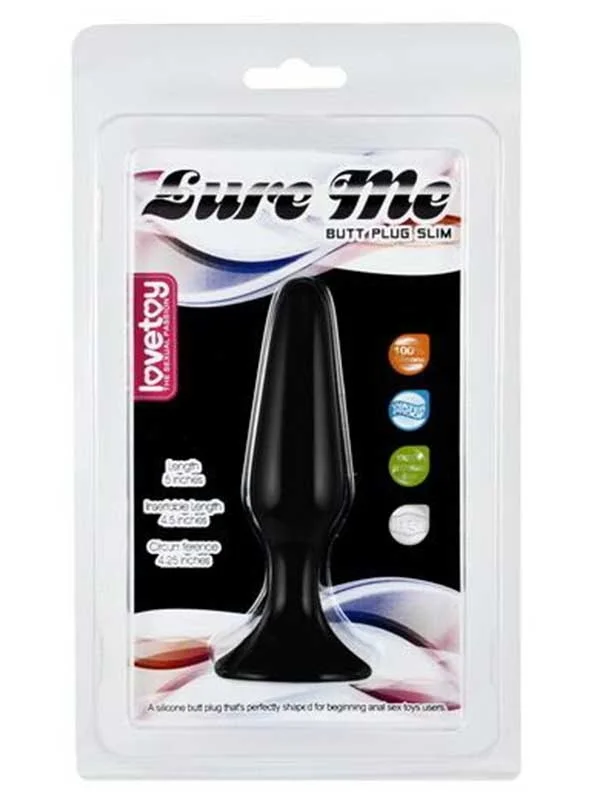 LoveToy Silicone Anal Plug S 11.5 cm ürün görseli