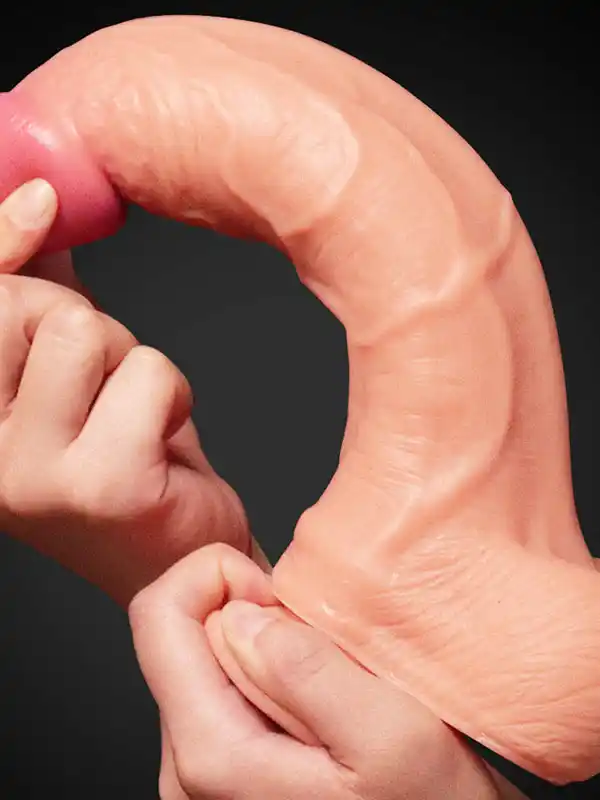 10″ Dual Layer Realistik Dildo 25 cm ürün görseli