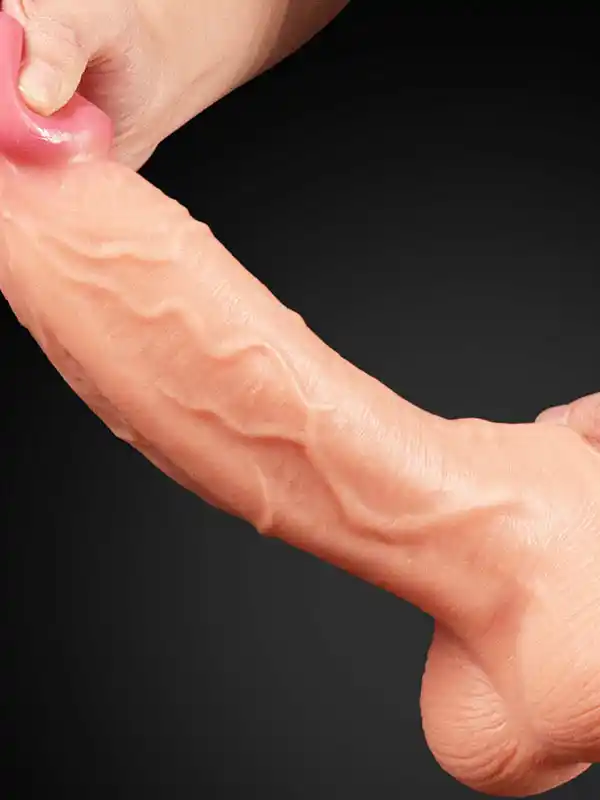 10″ Dual Layer Realistik Dildo 25 cm ürün görseli