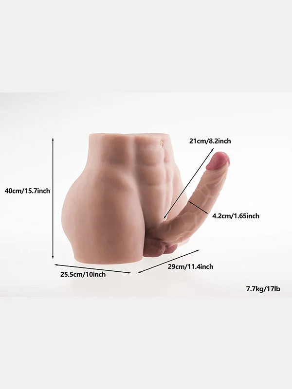 Jakob Real Texture Male Butt Yarım Vücut 7.7 kg ürün görseli