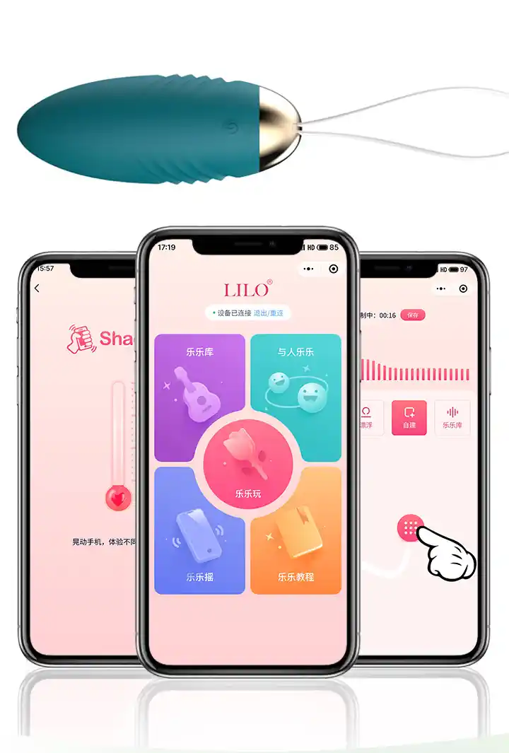 APP Control Giyilebilir Şarjlı Vibratör ürün görseli