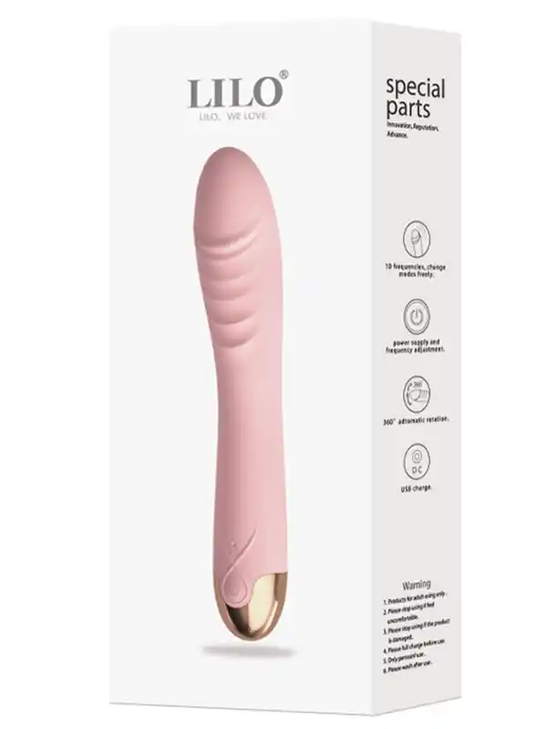 10 Titreşim Modu Dönme Hareketli Şarjlı Vibratör 20 cm ürün görseli