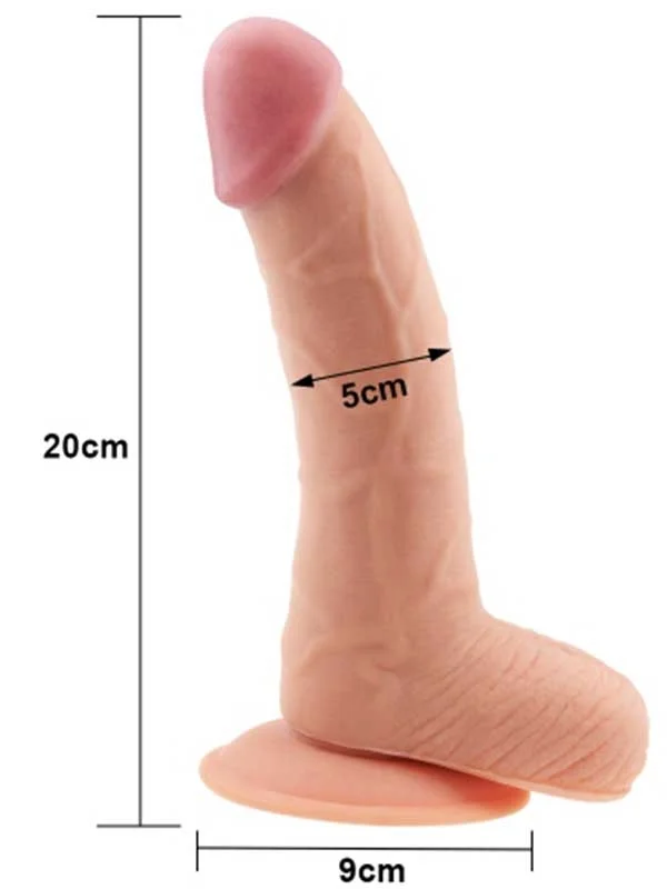 LoveToy Realistik Penis 20 cm ürün görseli