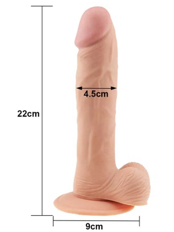 LoveToy Realistik Penis 22 cm ürün görseli