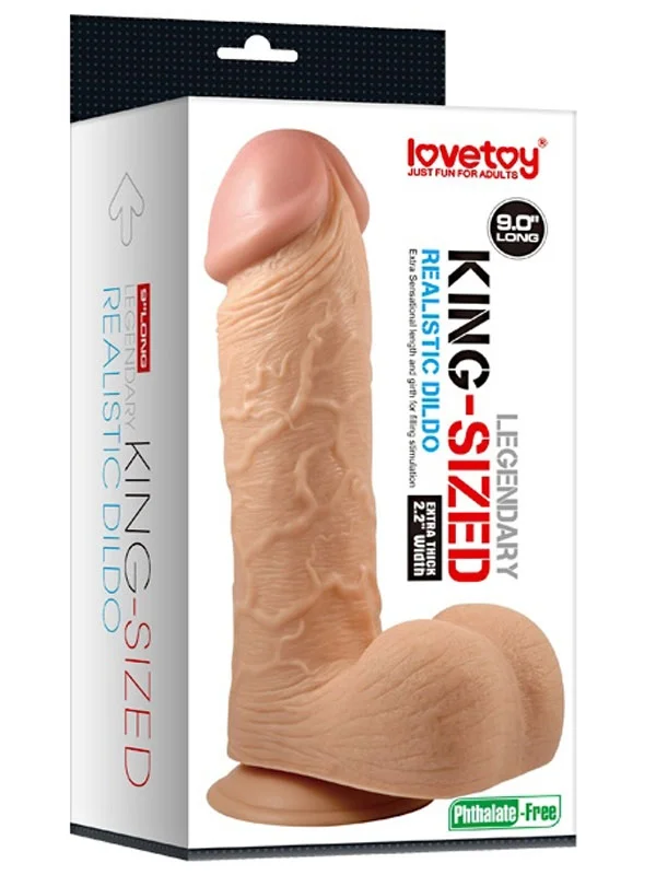 LoveToy Realistik Dildo 23 cm ürün görseli