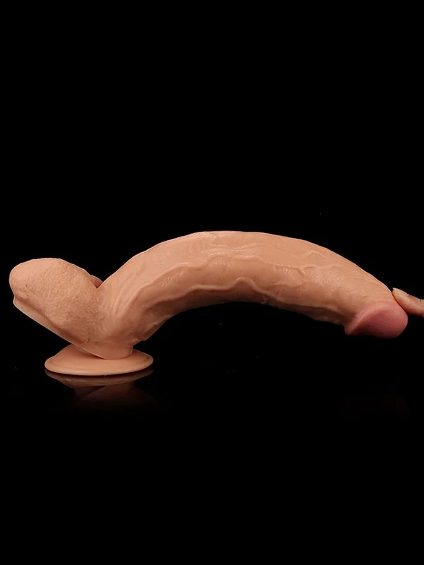 LoveToy Büyük Boy Realistik Gerçekçi Dildo 28 cm ürün görseli