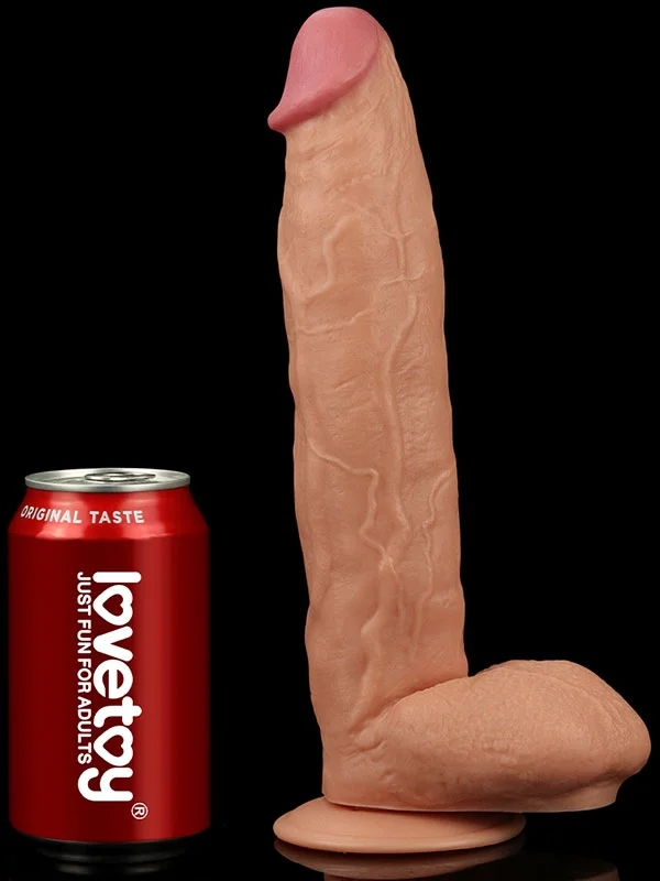 LoveToy Büyük Boy Realistik Gerçekçi Dildo 28 cm ürün görseli