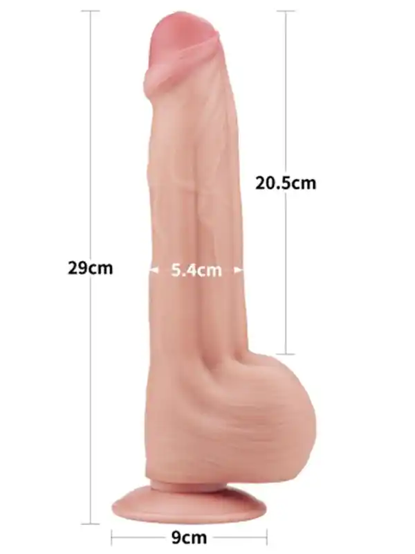Dual Layer Çift Katmanlı Dildo 29 cm ürün görseli