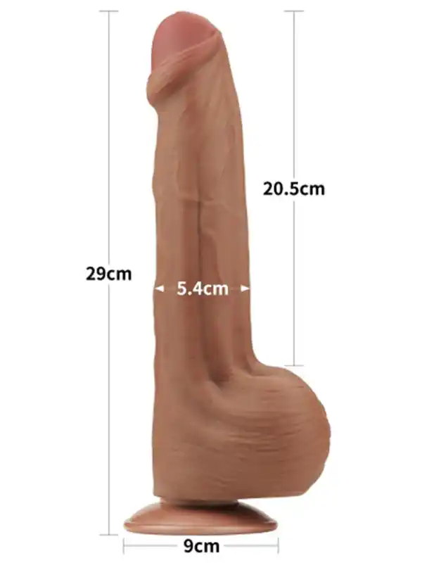 Dual Layer Çift Katmanlı Dildo 29 cm ürün görseli