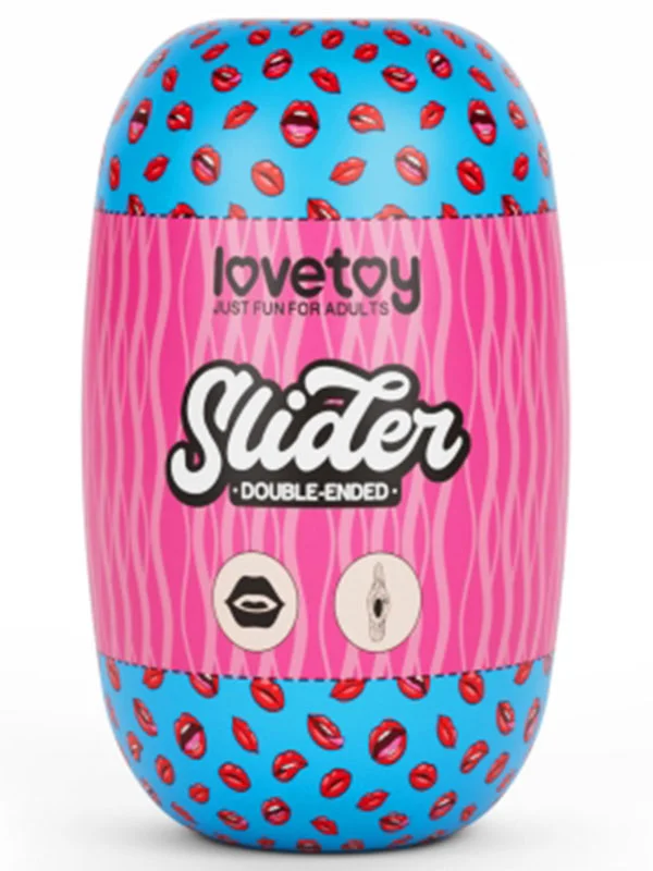 LoveToy Slider Double-Ended Ağız ve Vajina Mastürbatör