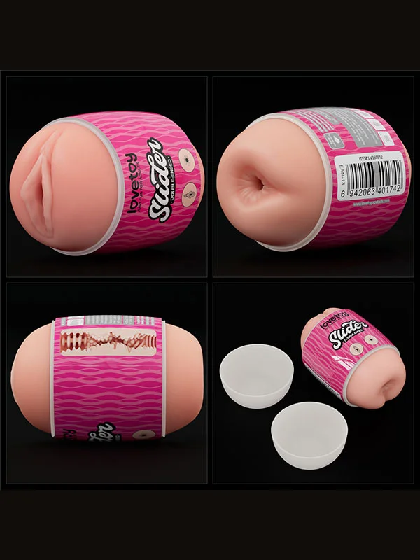 LoveToy Slider Double-Ended Anal ve Vajina Mastürbator ürün görseli