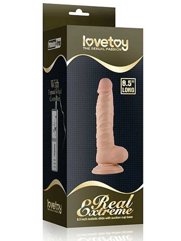 LoveToy Titreşimli Penis 22 cm ürün görseli