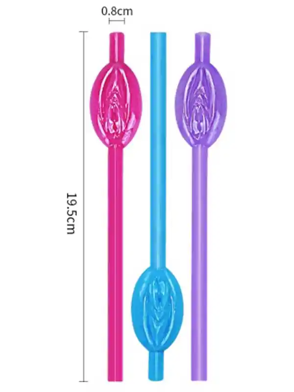 Pussy Straws Vajina Pipet 9 Adet ürün görseli