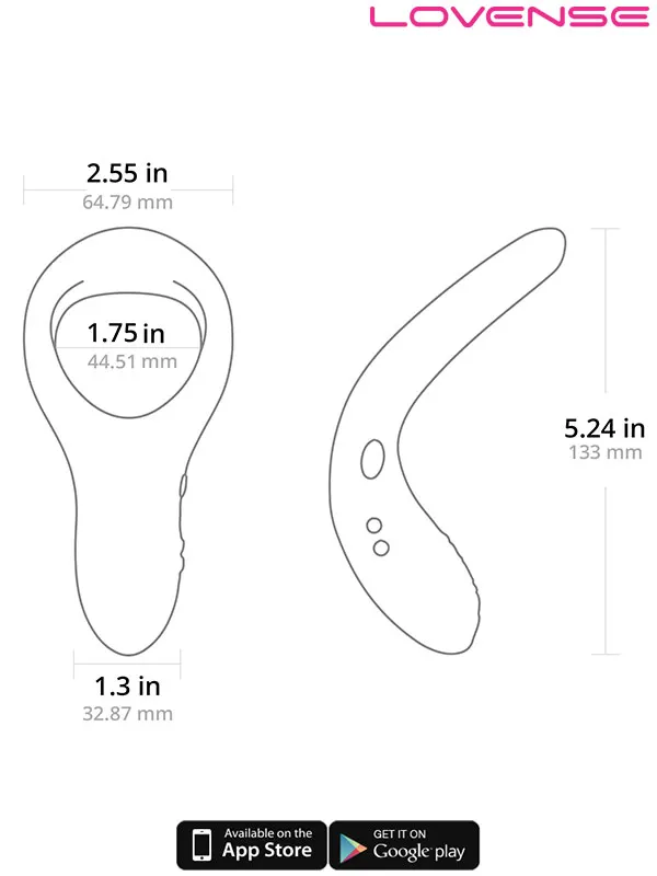 Lovense Diamo Penis Halkası App Controlled ürün görseli