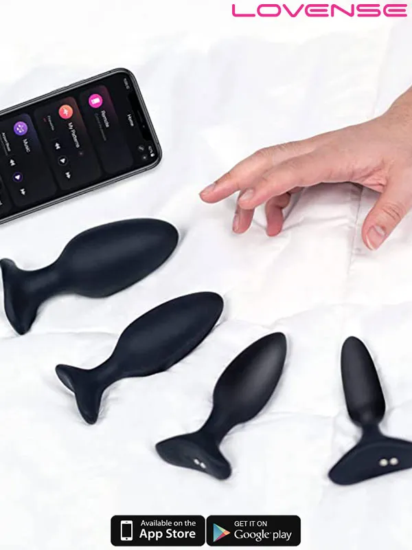 Lovense HUSH 2 Anal Plug 1" App Controlled ürün görseli