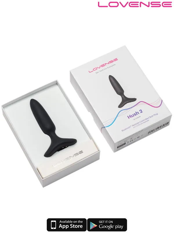 Lovense HUSH 2 Anal Plug 1" App Controlled ürün görseli