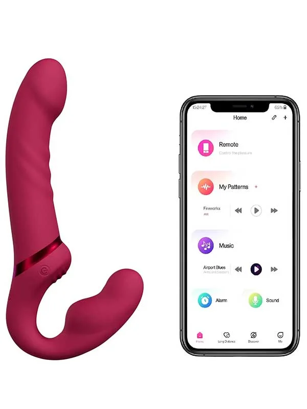 Lovense Lapis Strapless Strap-on App Controlled