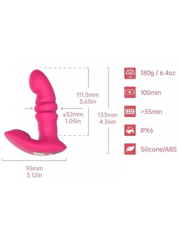 Magic Motion Funtown Jive Telefon Kontrollü Vibratör ürün görseli