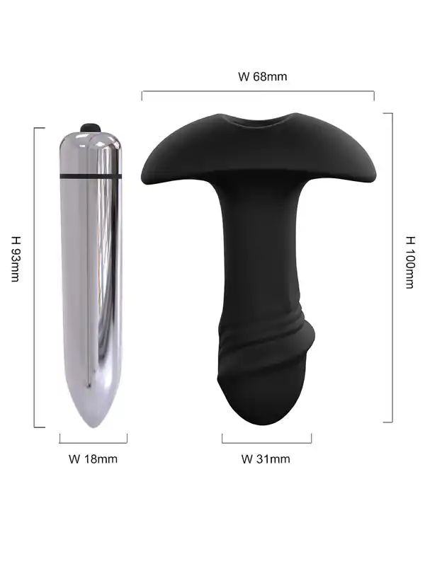 Giyilebilir Titreşimli Butt Plug ürün görseli