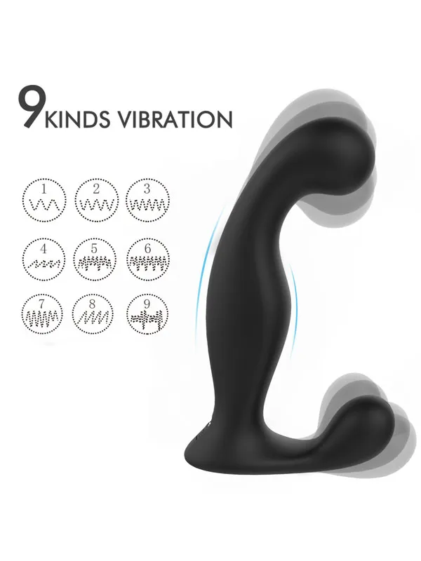 Anal ve Prostat Uyarım Vibratörü Uzaktan Kumandalı Şarjlı ürün görseli