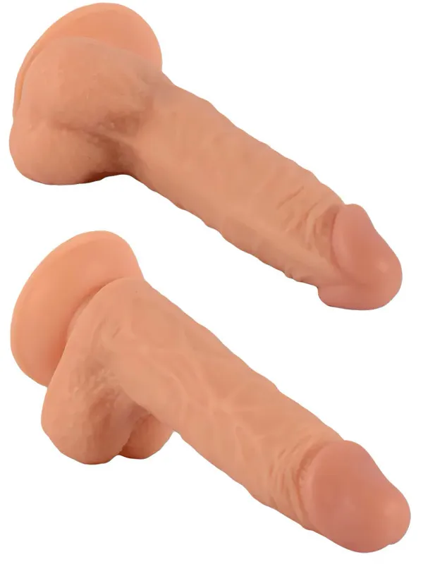 7.5” Realistik Dildo 19 cm ürün görseli