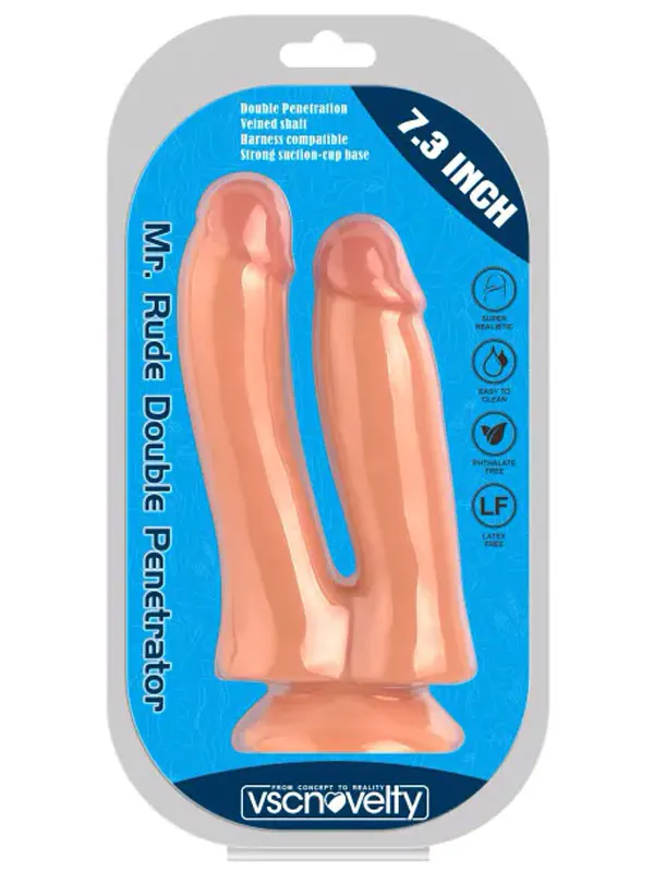 7.3” Çift Başlı Realistik Dildo ürün görseli